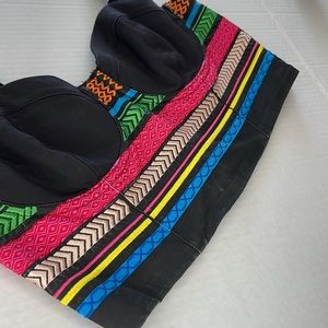 H&M fashion against aids multicolor bustier- size 8- item 1521